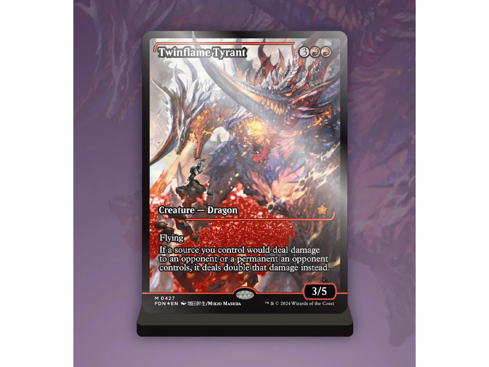 Magic The Gathering - Slab Standee - Twinflame Tyrant