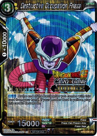 Destructive Occupation Frieza (Level 2) (BT2-104) [Judge Promotion Cards] | Red Riot Games CA