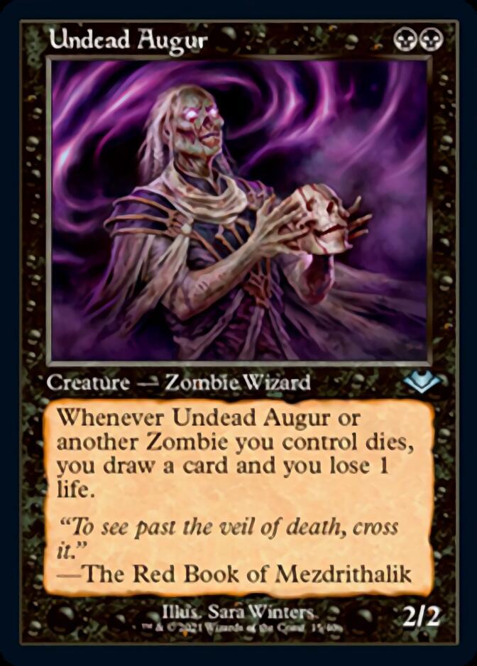 Undead Augur (Retro Foil Etched) [Modern Horizons] | Red Riot Games CA