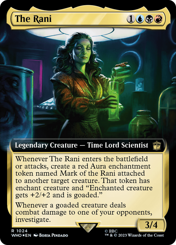The Rani (Extended Art) (Surge Foil) [Doctor Who] | Red Riot Games CA