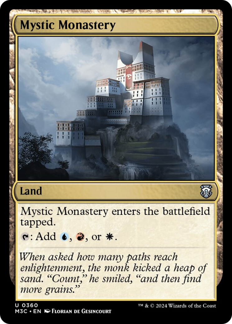 Mystic Monastery [Modern Horizons 3 Commander] | Red Riot Games CA