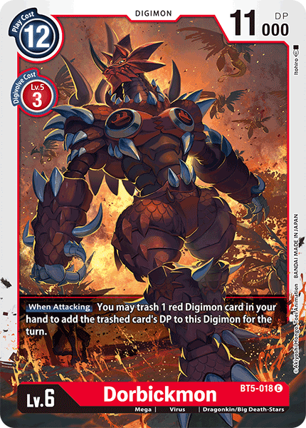 Dorbickmon [BT5-018] [Battle of Omni] | Red Riot Games CA