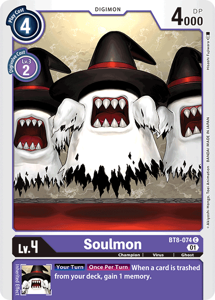 Soulmon [BT8-074] [New Awakening] | Red Riot Games CA