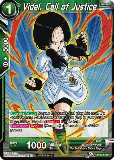 Videl, Call of Justice (P-347) [Tournament Promotion Cards] | Red Riot Games CA