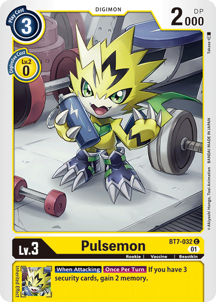 Pulsemon [BT7-032] [Next Adventure] | Red Riot Games CA