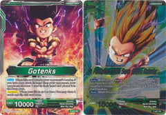 Gotenks // Prodigious Strike Super Saiyan Gotenks (P-027) [Promotion Cards] | Red Riot Games CA