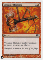 Volcanic Hammer [The List Reprints] | Red Riot Games CA