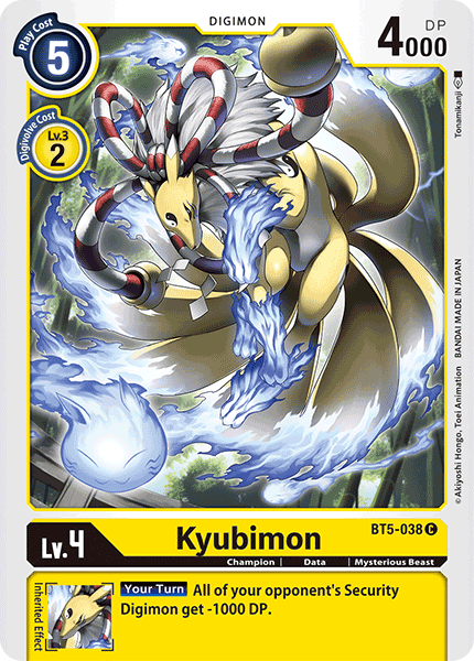 Kyubimon [BT5-038] [Battle of Omni] | Red Riot Games CA