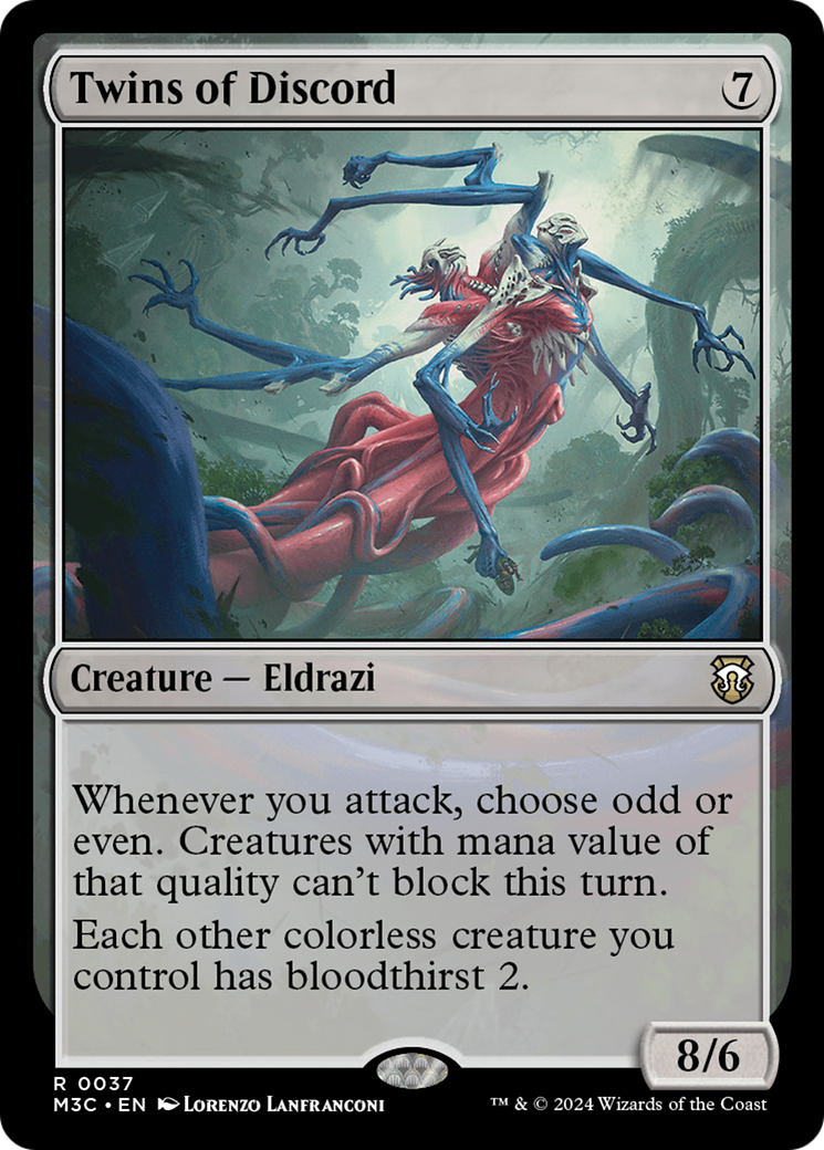 Twins of Discord [Modern Horizons 3 Commander] | Red Riot Games CA