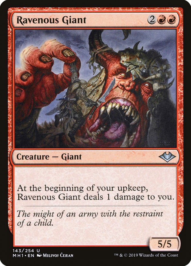 Ravenous Giant [Modern Horizons] | Red Riot Games CA