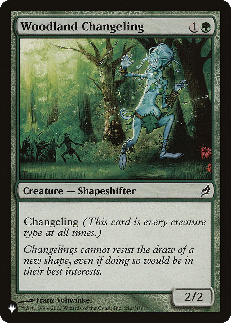 Woodland Changeling [The List Reprints] | Red Riot Games CA