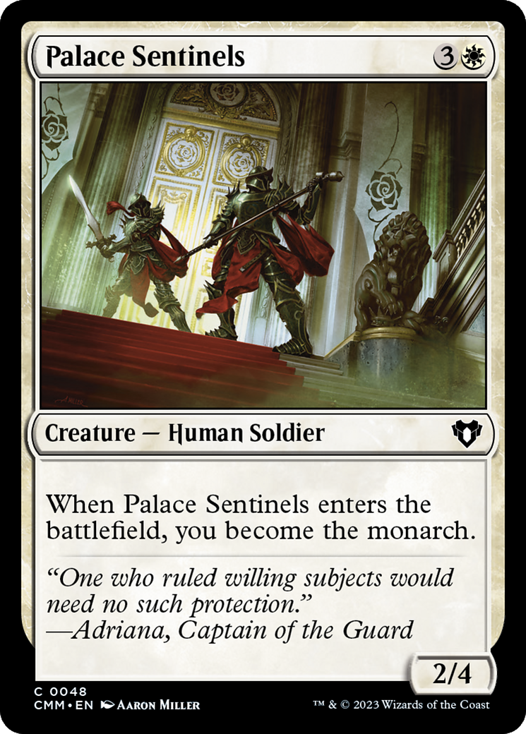 Palace Sentinels [Commander Masters] | Red Riot Games CA