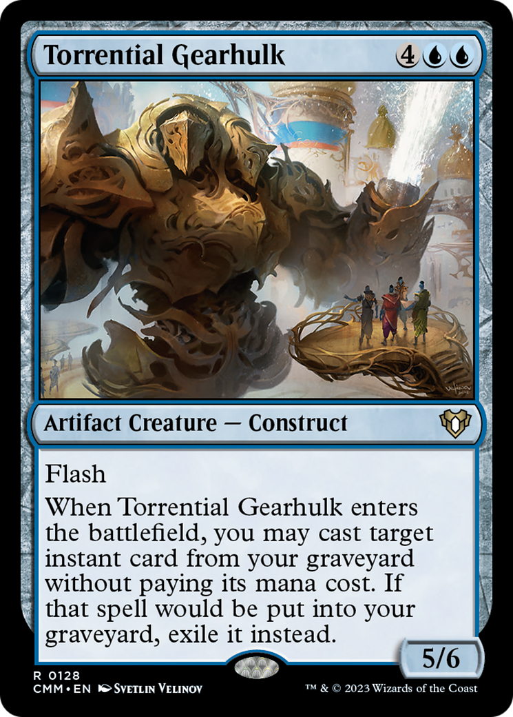 Torrential Gearhulk [Commander Masters] | Red Riot Games CA