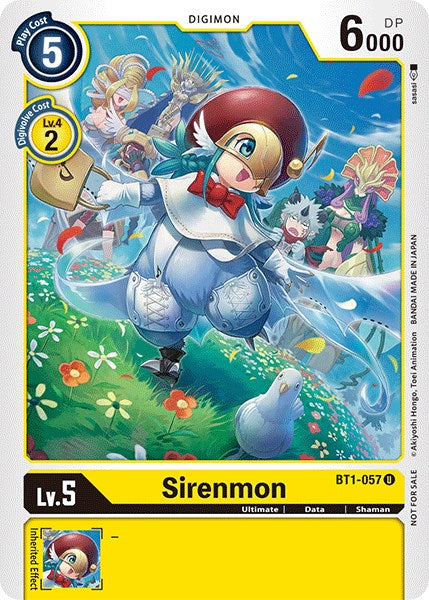 Sirenmon [BT1-057] (Winner Pack Double Diamond) [Release Special Booster Promos] | Red Riot Games CA