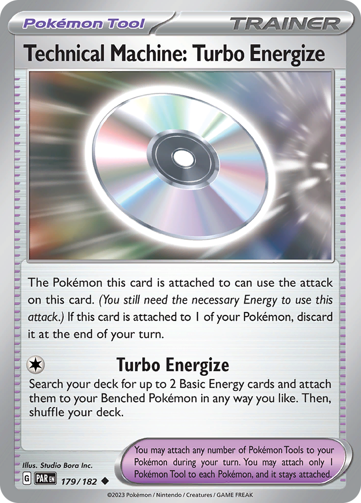 Technical Machine: Turbo Energize (179/182) [Scarlet & Violet: Paradox Rift] | Red Riot Games CA