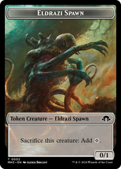 Eldrazi Spawn // Zombie Double-Sided Token [Modern Horizons 3 Tokens] | Red Riot Games CA