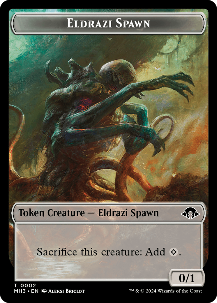 Eldrazi Spawn // Insect (0027) Double-Sided Token [Modern Horizons 3 Tokens] | Red Riot Games CA