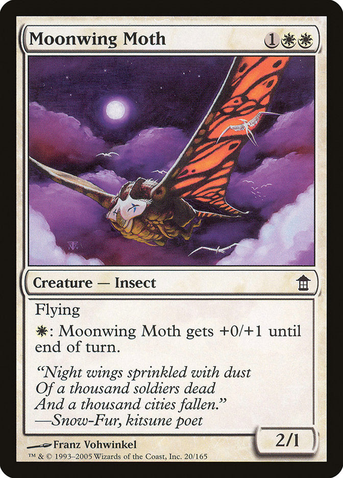 Moonwing Moth [Saviors of Kamigawa] | Red Riot Games CA