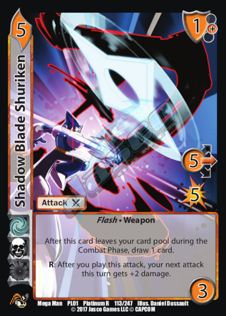 Shadow Blade Shuriken (PLATINUM) [MM03] | Red Riot Games CA