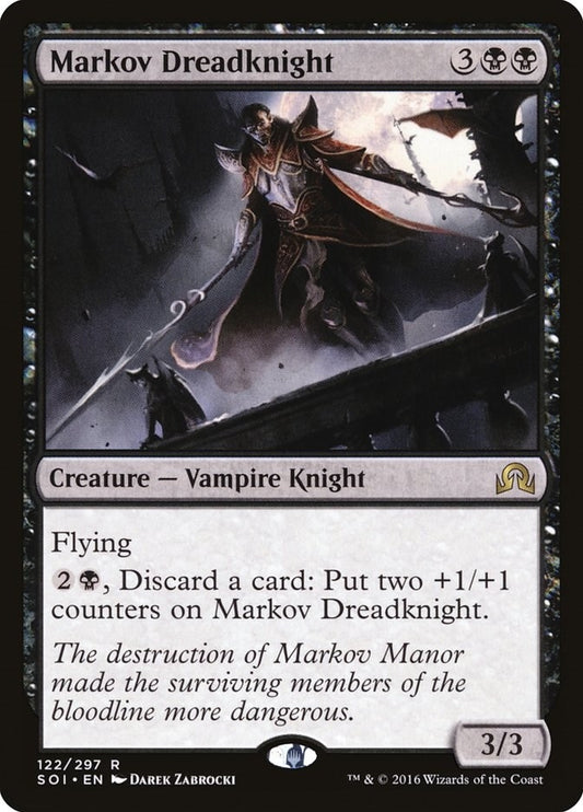 Image for Markov Dreadknight (122) [Shadows over Innistrad] - Magic: The Gathering