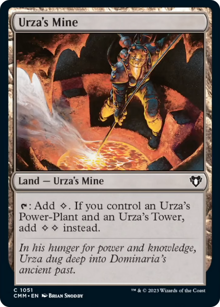 Urza's Mine [Commander Masters] | Red Riot Games CA