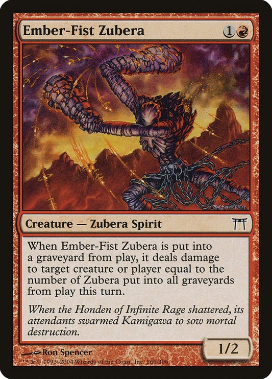 Image for Ember-Fist Zubera (166) [CHK]