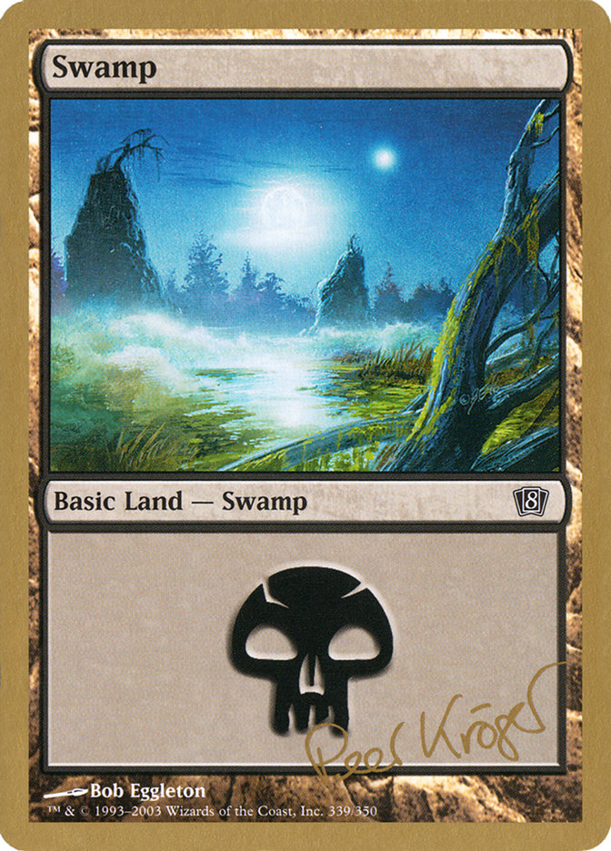 Swamp (pk339) (Peer Kroger) [World Championship Decks 2003] | Red Riot Games CA