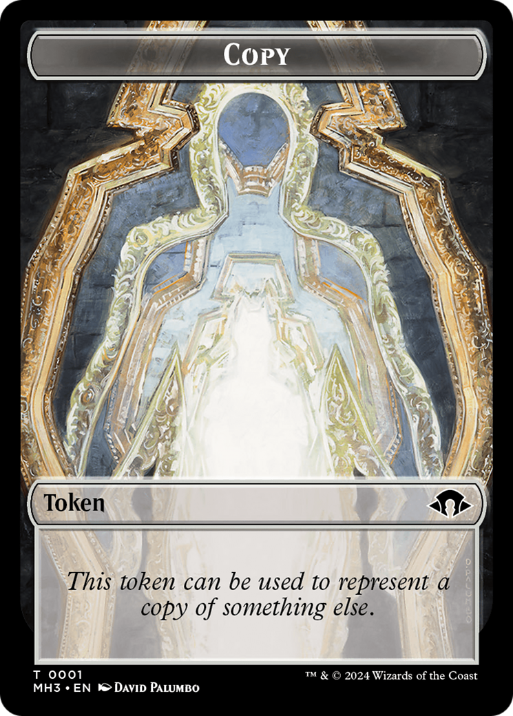 Shapeshifter (0004) // Copy Double-Sided Token [Modern Horizons 3 Commander Tokens] | Red Riot Games CA