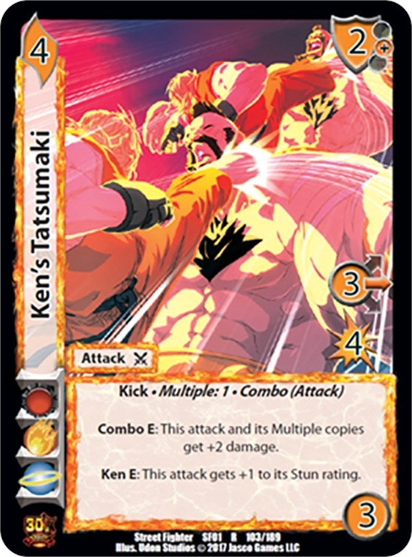 Image for Ken's Tatsumaki (103) (SF01) - UniVersus