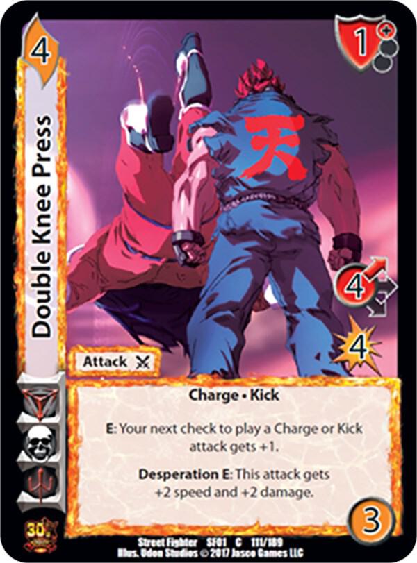 Double Knee Press - Street Fighter CCG (SF01) | Red Riot Games CA