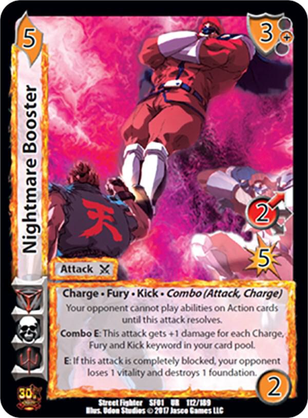 Nightmare Booster - Street Fighter CCG (SF01) | Red Riot Games CA