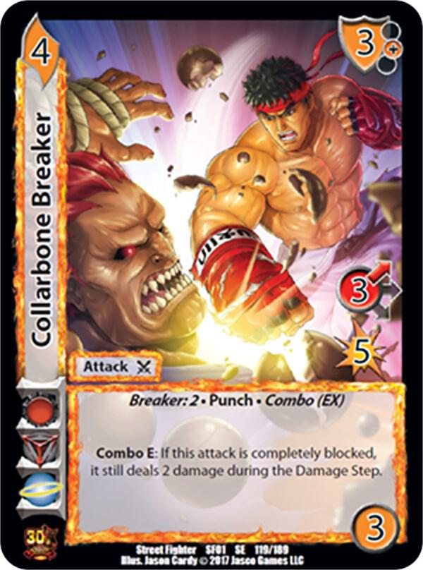 Collarbone Breaker - Street Fighter CCG (SF01) | Red Riot Games CA