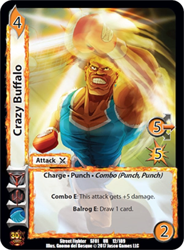 Image for Crazy Buffalo (12) (SF01) - UniVersus