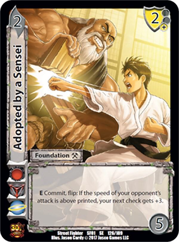 Adopted by a Sensei - Street Fighter CCG (SF01) | Red Riot Games CA