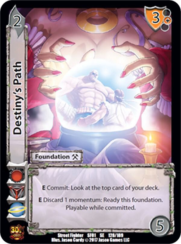 Destiny's Path - Street Fighter CCG (SF01) | Red Riot Games CA