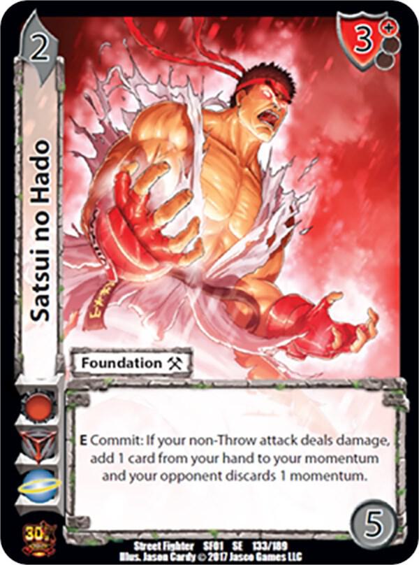 Satsui no Hado - Street Fighter CCG (SF01) | Red Riot Games CA