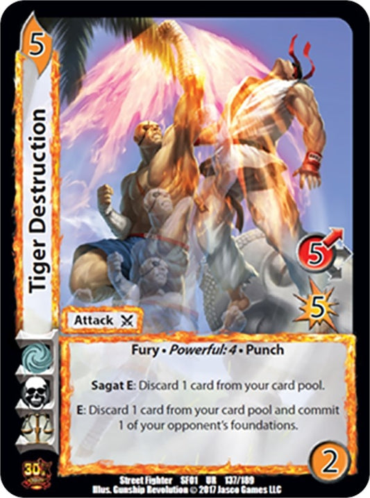 Image for Tiger Destruction (137) (SF01) - UniVersus