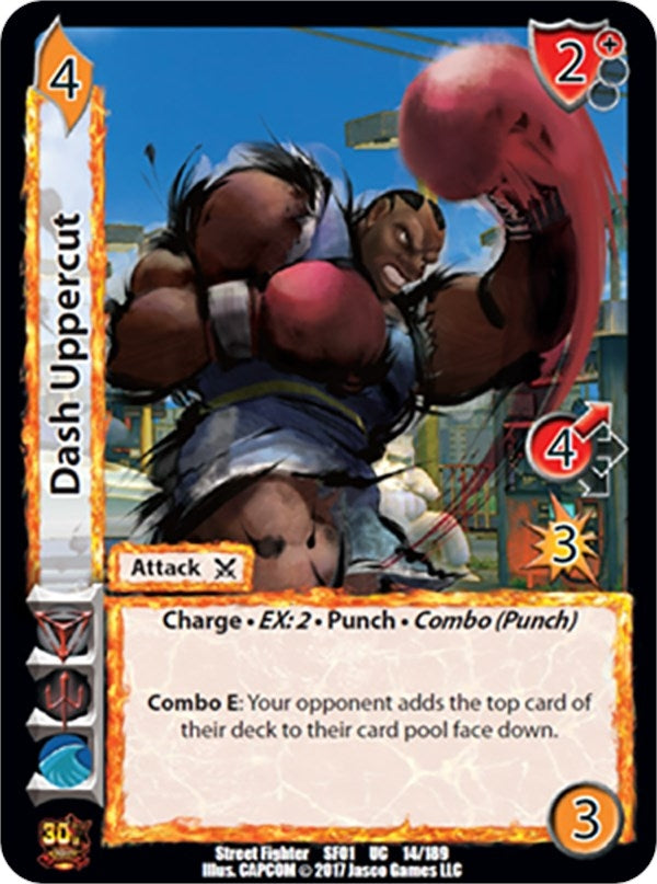 Image for Dash Uppercut (14) (SF01) - UniVersus