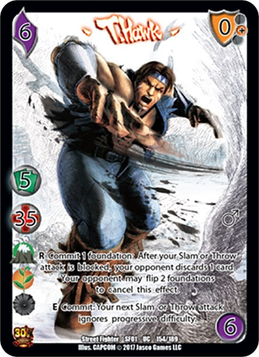 Image for T. Hawk (154) (SF01) - UniVersus