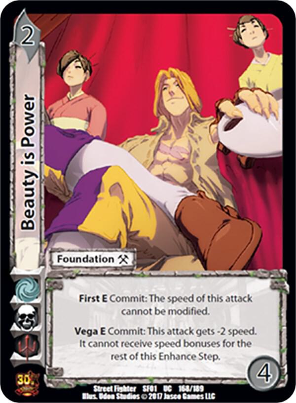 Beauty is Power - Street Fighter CCG (SF01) | Red Riot Games CA