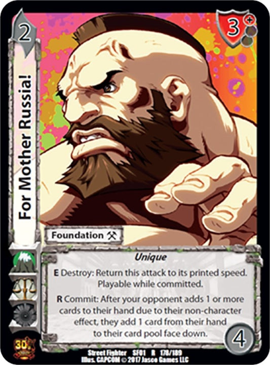 Image for For Mother Russia! (178) (SF01) - UniVersus