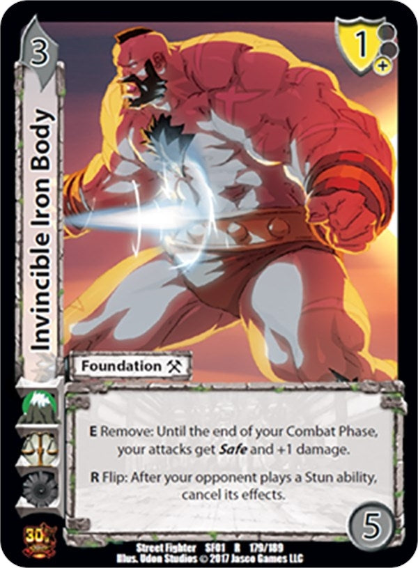 Image for Invincible Iron Body (179) (SF01) - UniVersus