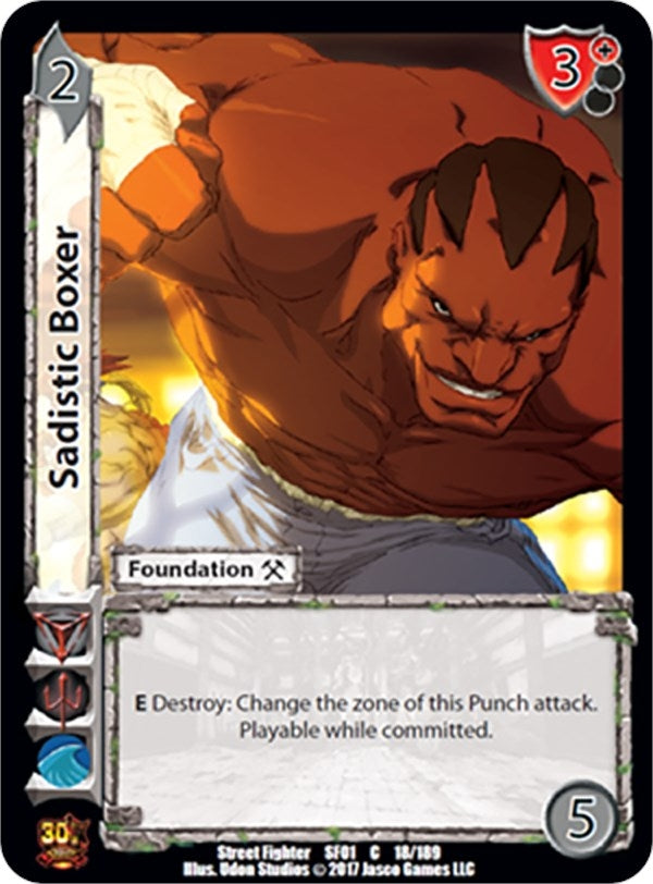 Image for Sadistic Boxer (18) (SF01) - UniVersus