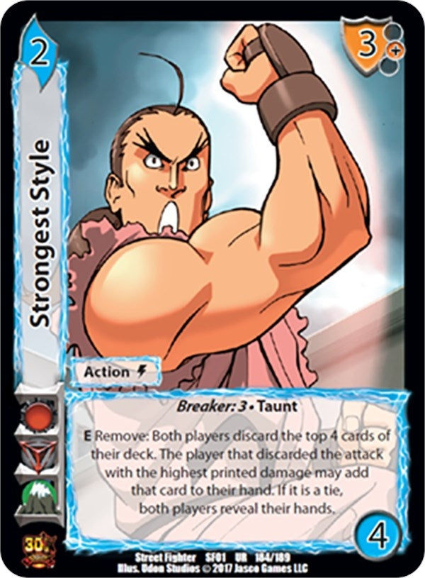 Image for Strongest Style (184) (SF01) - UniVersus