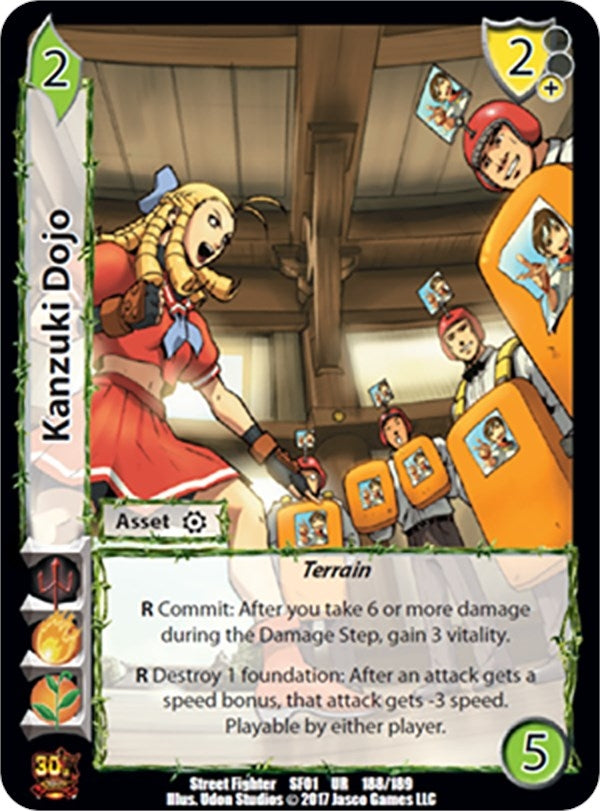 Image for Kanzuki Dojo (188) (SF01) - UniVersus