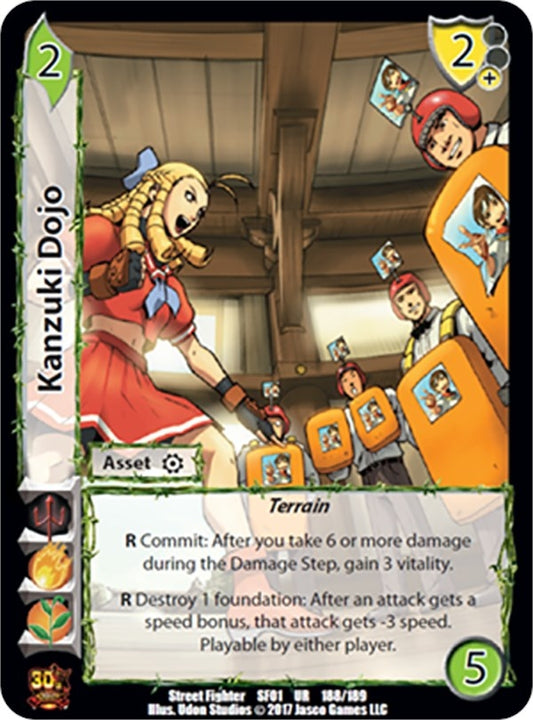 Image for Kanzuki Dojo (188) (SF01) - UniVersus