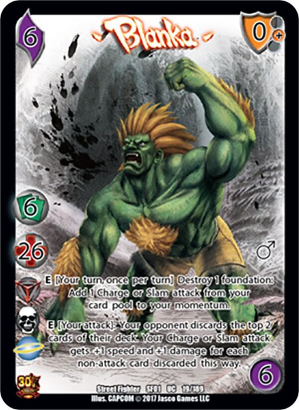 Blanka - Street Fighter CCG (SF01) | Red Riot Games CA
