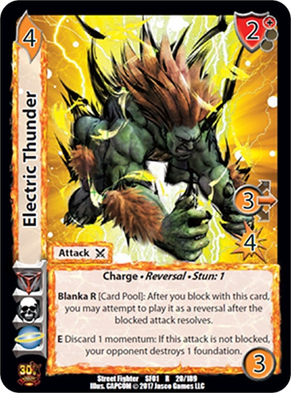 Image for Electric Thunder (20) (SF01) - UniVersus