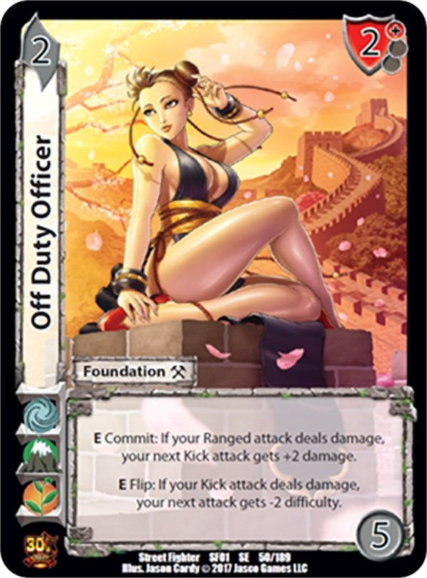 Image for Off Duty Officer (50) (SF01) - UniVersus