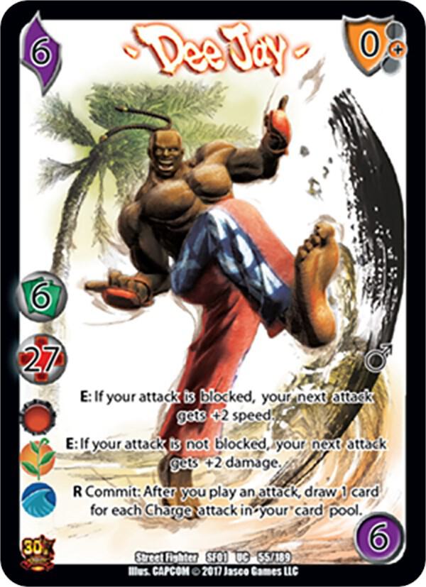 Dee Jay - Street Fighter CCG (SF01) | Red Riot Games CA